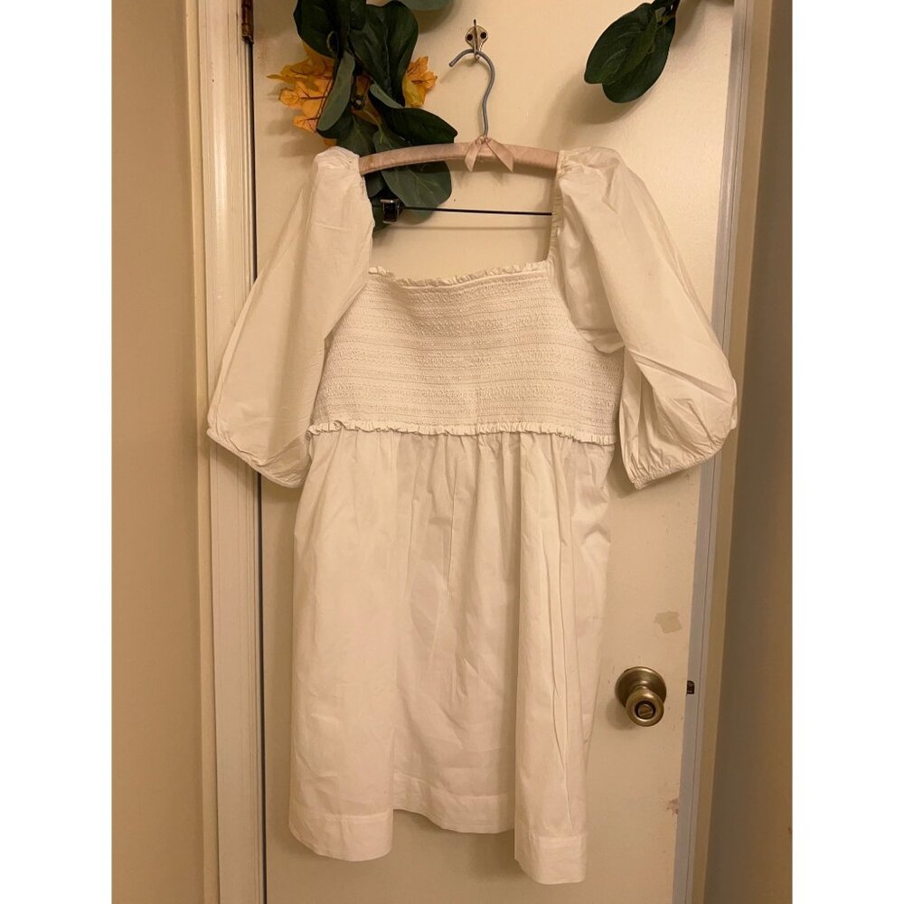 American Eagle/ Puff Sleeve Babydoll Dress/ Square Neck XL